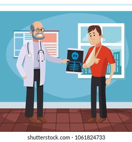 Doctors office cartoon