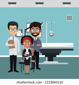 Doctors office cartoon