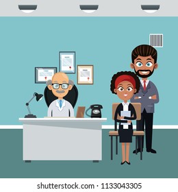 Doctors office cartoon