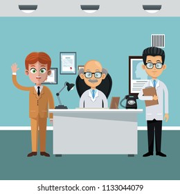 Doctors office cartoon