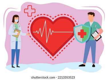 doctors on guard of human health and life