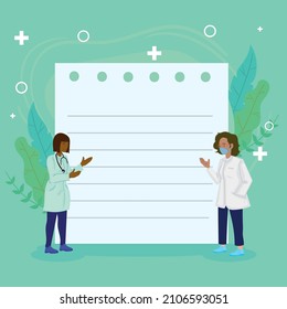 doctors and paper over green