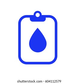 Doctor's report or blood gets list