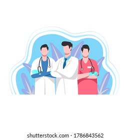 Doctors standing together, medical Doctor 