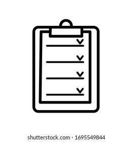 
Doctor's tablet with paper and patient recommendations of treatment coronavirus covid-19 2019-ncov. Vector simple icon for infographic or website. 