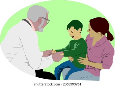 A Doctor's Visit, Also Known As A Physician Office Visit Or A Consultation, Or A Ward Round In An Inpatient Care Context.