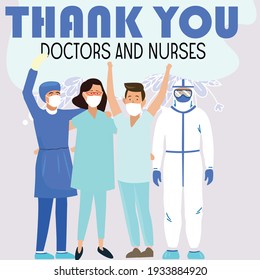 doctors working during the coronavirus period