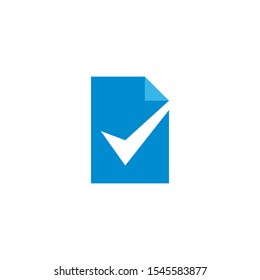 Document abstract icon design template vector