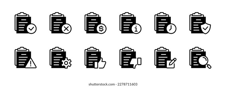 Document approval status icon from start to finish process symbol vector design for terms policy agreement, finance request, of any business application