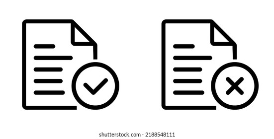 3,433 Not Approved Icon Images, Stock Photos & Vectors | Shutterstock