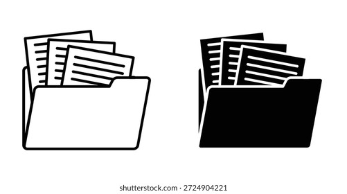 Ícone de arquivo-morto de documento design gráfico. Ilustrações de ícone de vetor