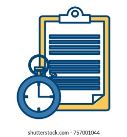 Document board and timer
