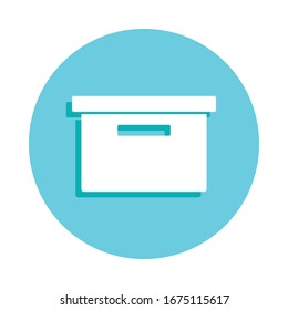 Icono de identificador del cuadro de documento. Glifo simple, vector plano de iconos web para ui y ux, sitio web o aplicación móvil