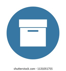 document box icon in Badge style 