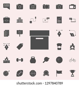 document box icon. web icons universal set for web and mobile
