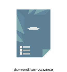 document brand company template layout