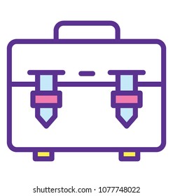 
A document briefcase concept of business bag
