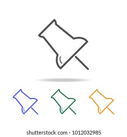 document button icons. Element of edecation for mobile concept and web apps. Thin line  icon for website design and development, app development. Premium multicolor icons on white background