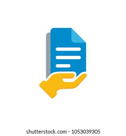 Document Care Logo Icon Design