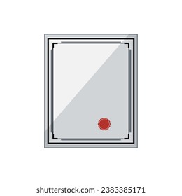 caricatura del certificado de documento. éxito de papel, certificado de plantilla, signo de certificado de documento de marco de apreciación. ilustración vectorial de símbolo aislado