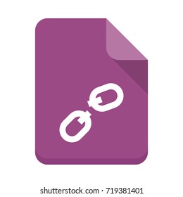 document chain icon