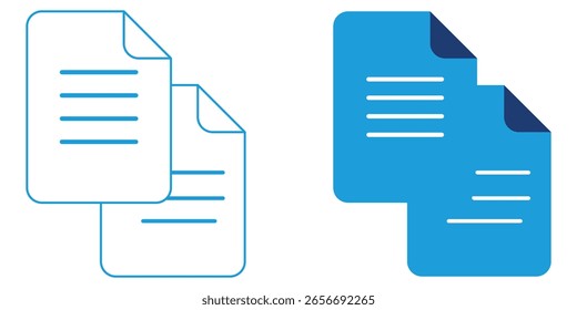 Document with check circle icon for web and graphic design. research document icon glyph icon. Incident Report icon sheet multiple style collection, approved document icons design eps 10