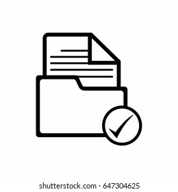 document Checklist icon design