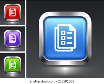Document Checklist on Blue Square Button