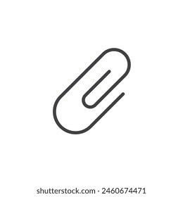 Document Clip Icon Suite. Paper Clip Attachment Vector Design. Clip for Papers Symbol.