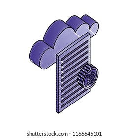 document with cloud computing and bitcoins