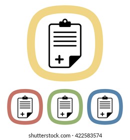 Document colorful icon