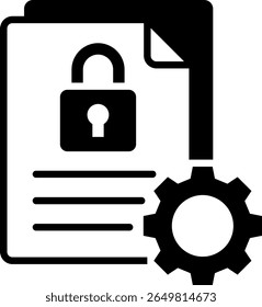 Document Control Icon Element for Design