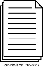 Document copy icon note duplicate