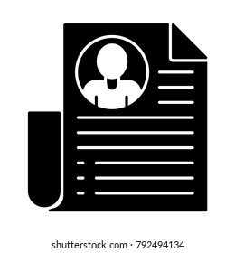 document CV resume
