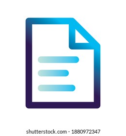 Document design, Data archive and information theme Vector illustration