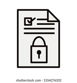 Document design, Data archive storage organize business office and information theme Vector illustration