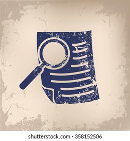 
Document design on old background,vector