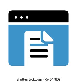  document double icon