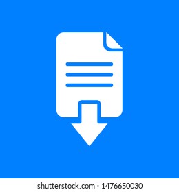 Document download and background as icon