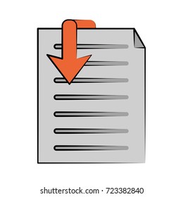 document download icon image 