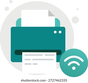 Dokumentendownload mit Drucker in WiFi-Verbindung