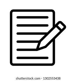 document edit line icon