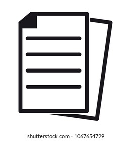 Document - Editable Vector Icon