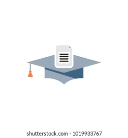 Document Education Logo Icon Design