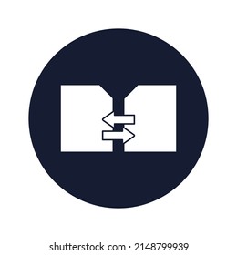 Document exchange Vector icon which is suitable for commercial work and easily modify or edit it


