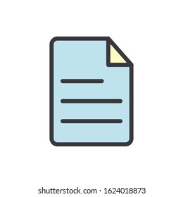 Document, extension, file, format, paper icon vector design templates
