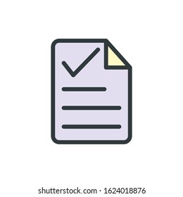 Document, extension, file, format, paper icon vector design templates