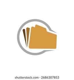 Archivo de documento Logotipo abstracto Estilo moderno
