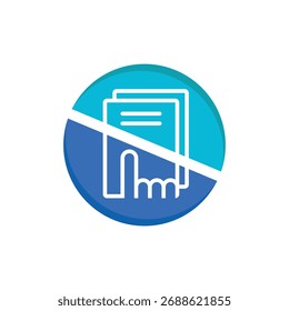 document file abstract logo modern style