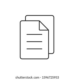 document, file, archive vector icon.